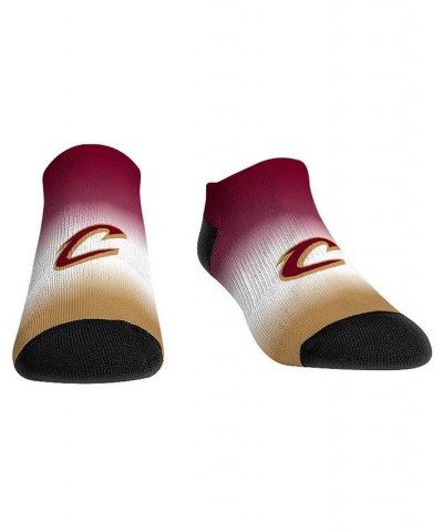 Women's Socks Cleveland Cavaliers Dip-Dye Logo Ankle Socks Maroon $11.52 Socks