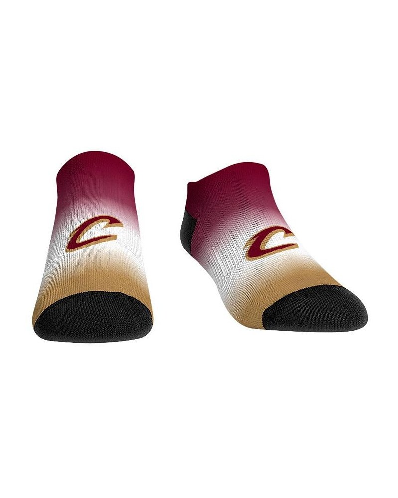 Women's Socks Cleveland Cavaliers Dip-Dye Logo Ankle Socks Maroon $11.52 Socks