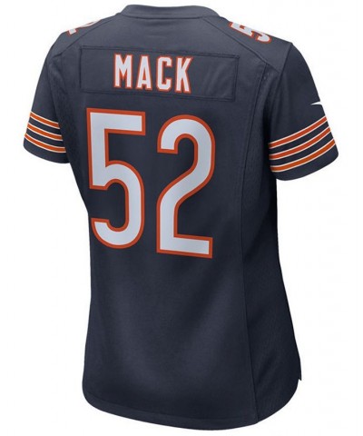 Women's Khalil Mack Chicago Bears Game Jersey Navy $57.20 Tops