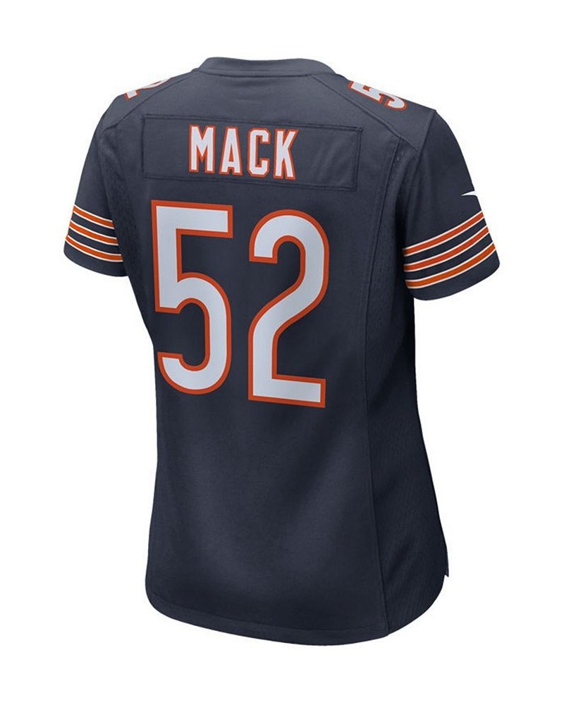 Women's Khalil Mack Chicago Bears Game Jersey Navy $57.20 Tops