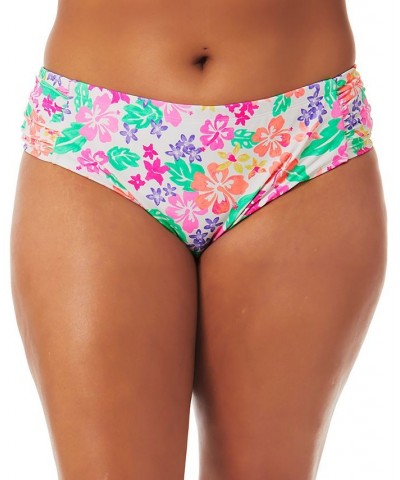 California Waves Trendy Plus Size Hawaii Sunsets Bikini Bottoms Hawaii Sunsets Multi $12.32 Swimsuits