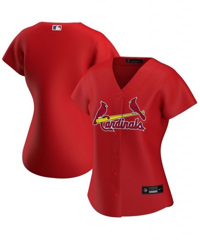 Women's St. Louis Cardinals Official Replica Jersey Scarlet $42.50 Tops