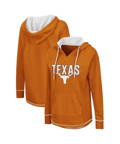 Women's Texas Orange Texas Longhorns Tunic Pullover V-Neck Hoodie Texas Orange $28.80 Sweatshirts