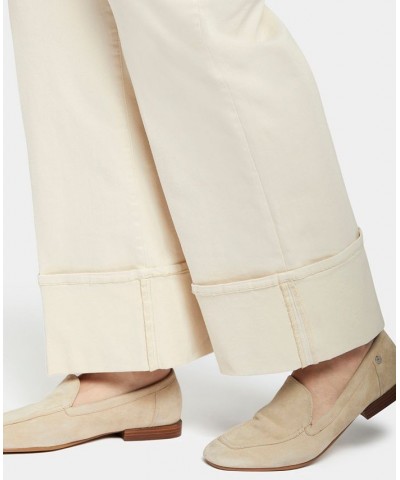 Plus Size Teresa Wide Leg Jeans Ivory/Cream $47.17 Jeans