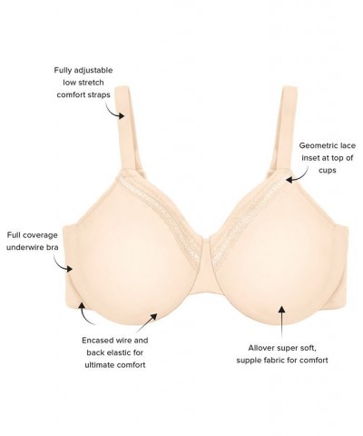 Perfect Primer Underwire Bra 855213 Up To I Cup Tan/Beige $43.20 Bras