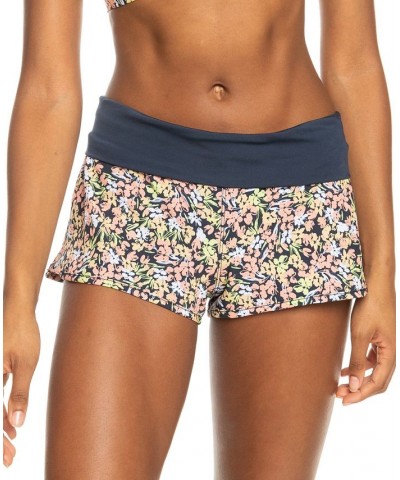 Juniors' Color Jam Floral Bralette Bikini Top & Endless Summer Floral Boardshorts Mood Indigo Ditsy Love $27.52 Swimsuits