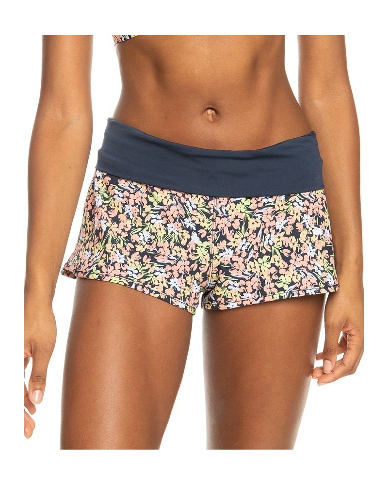 Juniors' Color Jam Floral Bralette Bikini Top & Endless Summer Floral Boardshorts Mood Indigo Ditsy Love $27.52 Swimsuits