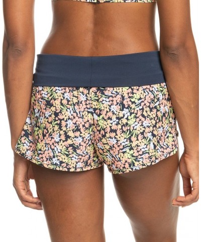 Juniors' Color Jam Floral Bralette Bikini Top & Endless Summer Floral Boardshorts Mood Indigo Ditsy Love $27.52 Swimsuits