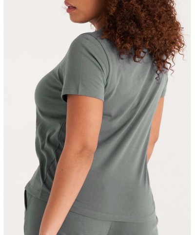 The Women’s Crew Neck Tee- Plus Size Thyme $20.61 Tops