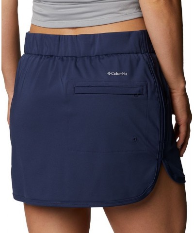 Women's Sandy Creek Pull-On Skort Blue $22.00 Skirts