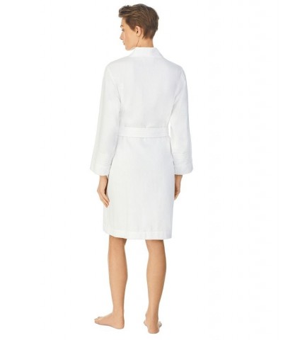 Greenwich Woven Terry Bath Robe White $47.17 Sleepwear