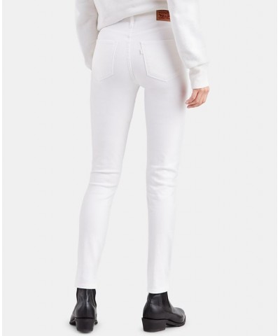 Women's 721 High-Rise Skinny Jeans in Short Length Soft Clean White $28.70 Jeans