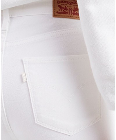 Women's 721 High-Rise Skinny Jeans in Short Length Soft Clean White $28.70 Jeans