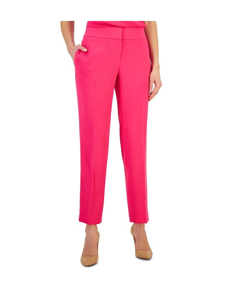 Women's Stretch-Crepe Straight-Leg Pants Honey Comb $21.56 Pants