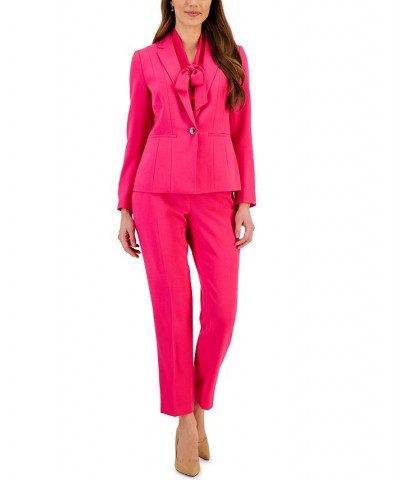 Women's Stretch-Crepe Straight-Leg Pants Honey Comb $21.56 Pants