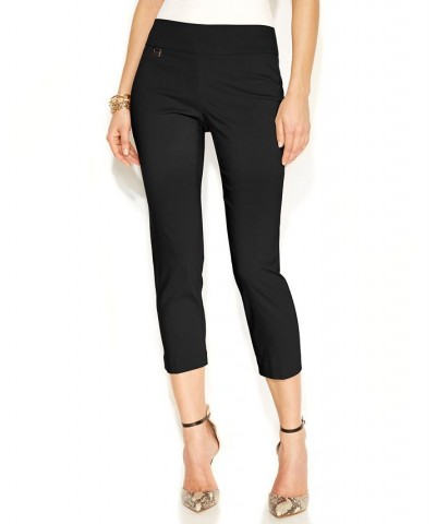 Women's Essential Pull-On Capri with Tummy-Control Bright White $16.80 Pants