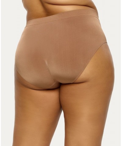 Plus Size Body Smooth Seamless Brief Panty Hazelnut $11.27 Panty