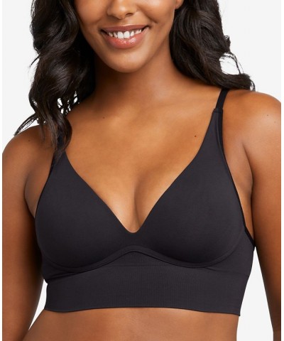 Pure Comfort Natural Lift Wireless Longline Bra DM2316 Black $11.34 Bras