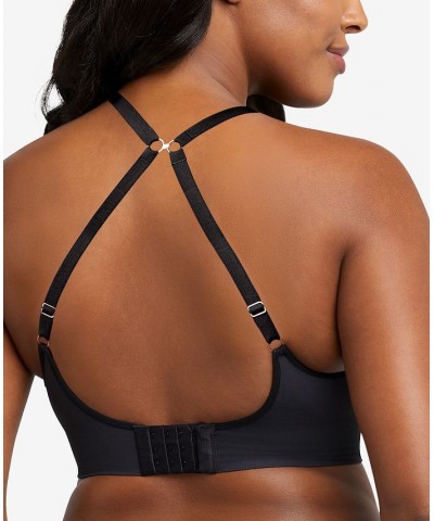 Pure Comfort Natural Lift Wireless Longline Bra DM2316 Black $11.34 Bras