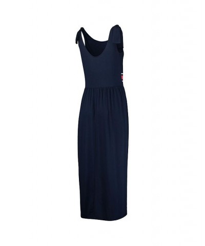 Women's Navy Boston Red Sox Game Over Maxi Dress Navy $32.85 Dresses