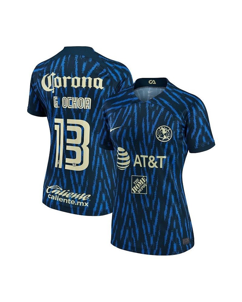 Women's Guillermo Ochoa Blue Club America 2022/23 Away Replica Player Jersey Blue $58.80 Jersey