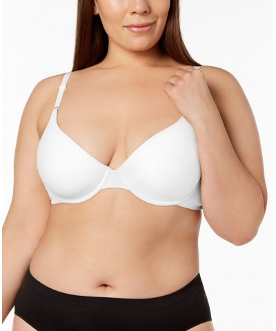 One Fab Fit T-Shirt Shaping Underwire Bra 7959 White $12.42 Bras