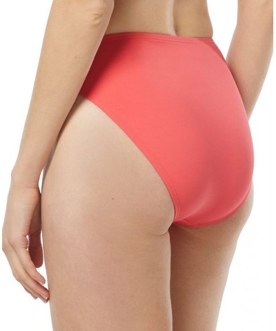 High-Leg Bikini Bottoms Red $29.70 Swimsuits