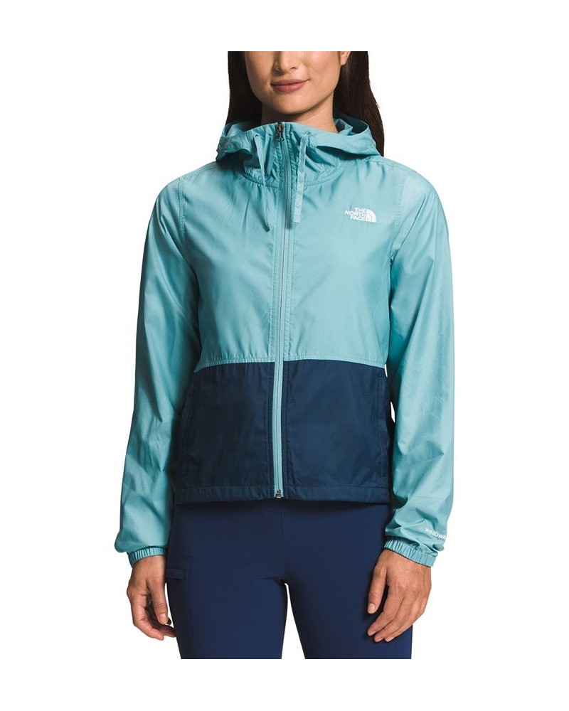 Women's Cyclone Hooded Jacket Reef Waters/Shady Blue $41.40 Jackets