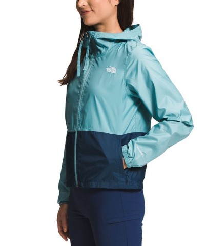 Women's Cyclone Hooded Jacket Reef Waters/Shady Blue $41.40 Jackets