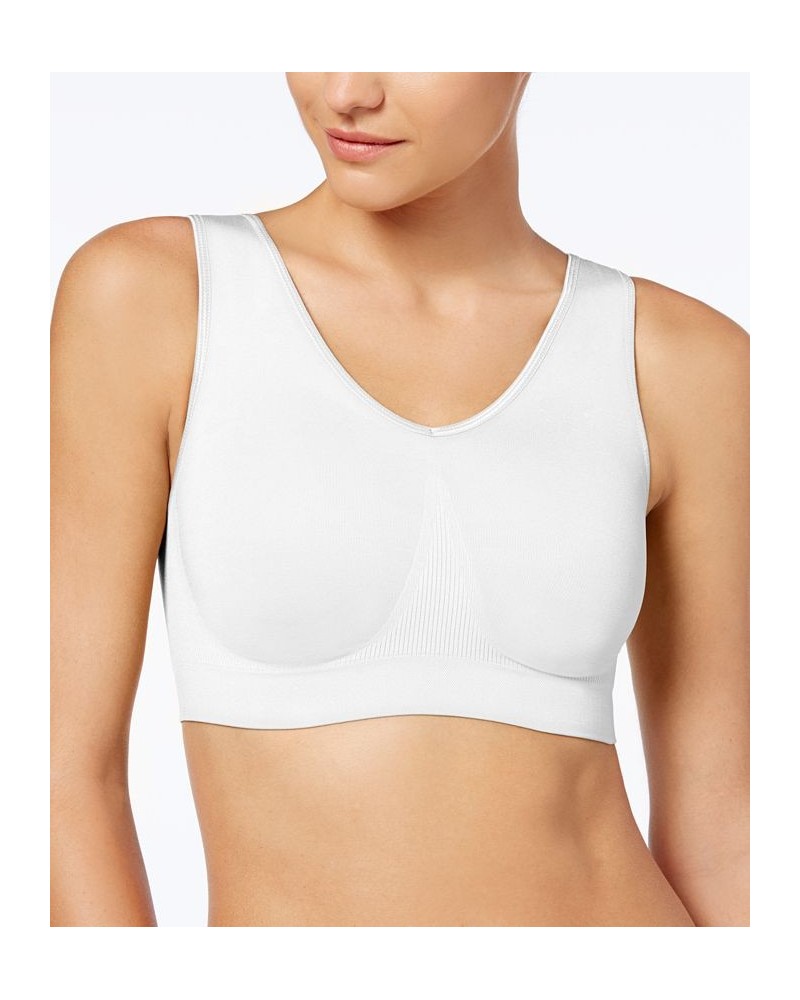 One Smooth U Wireless Bralette DFBRAL White $13.69 Bras