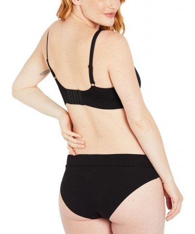 Full Busted Seamless Nursing & Maternity Bra Core Black $15.00 Bras