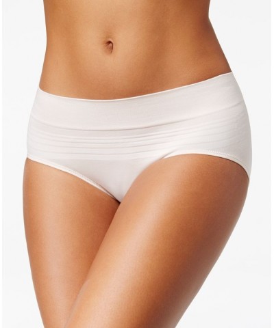 Warners No Pinching No Problems Dig-Free Comfort Waist Smooth and Seamless Hipster RU0501P Ivory/Cream $8.42 Panty