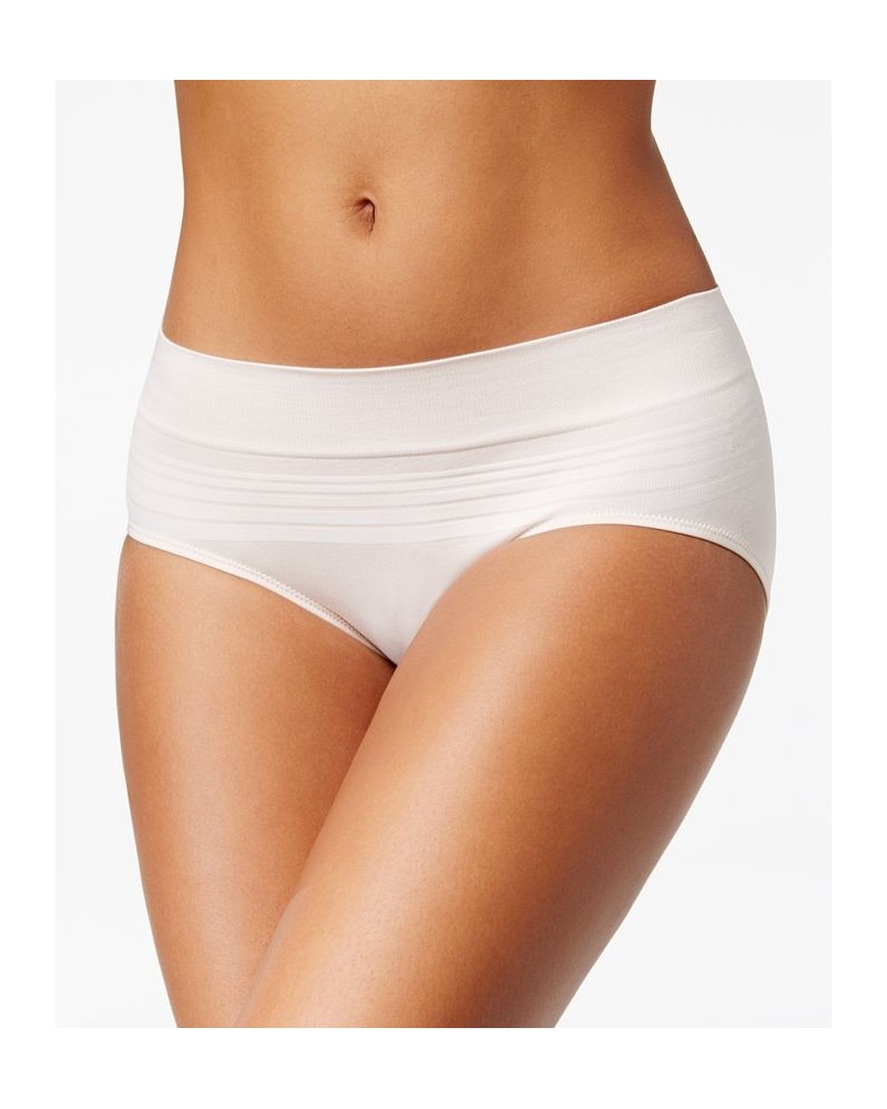 Warners No Pinching No Problems Dig-Free Comfort Waist Smooth and Seamless Hipster RU0501P Ivory/Cream $8.42 Panty