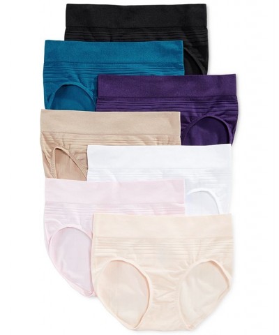 Warners No Pinching No Problems Dig-Free Comfort Waist Smooth and Seamless Hipster RU0501P Ivory/Cream $8.42 Panty