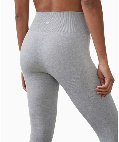 Women's Seamless Booty Sculpt 7/8 Marle Tight Gray Marle $28.80 Pants