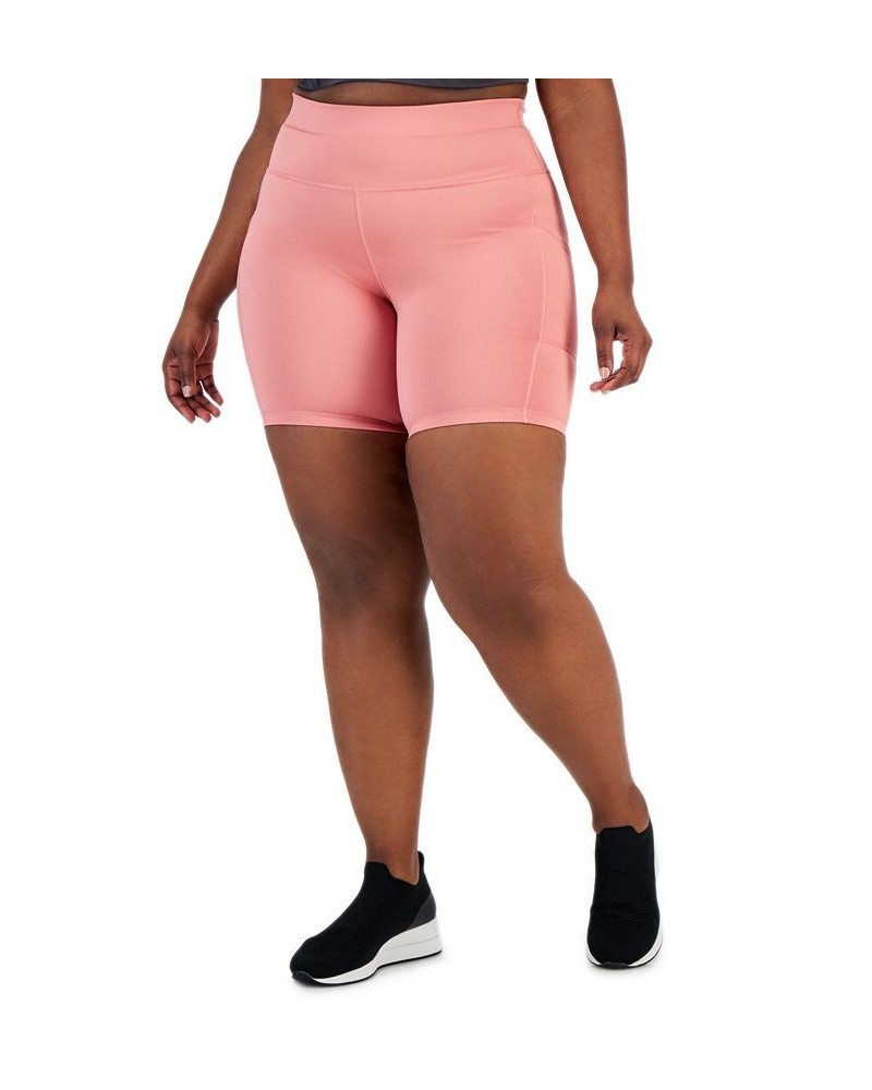 Plus Size Bike Shorts Lip Gloss $14.30 Shorts