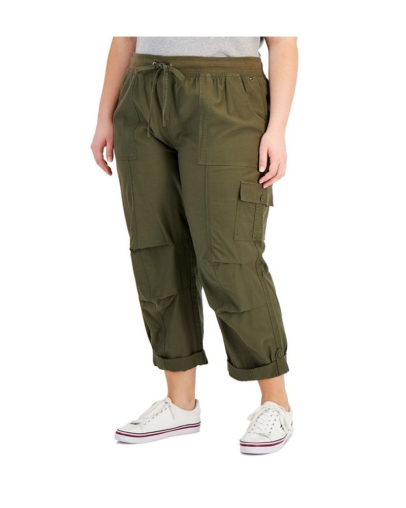 Plus Size Alton Cargo Pants Thyme $23.54 Pants