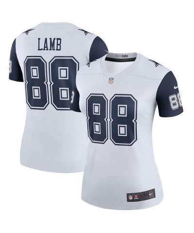 Women's Ceedee Lamb White Dallas Cowboys 2Nd Alternate Legend Jersey White $53.90 Jersey