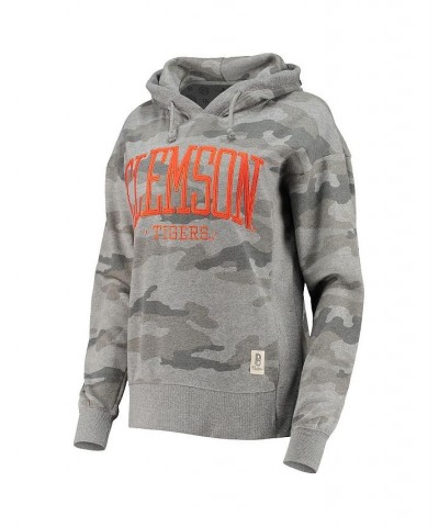 Women's Camo Clemson Tigers Lorenzo Pullover Hoodie Camo $33.60 Sweatshirts