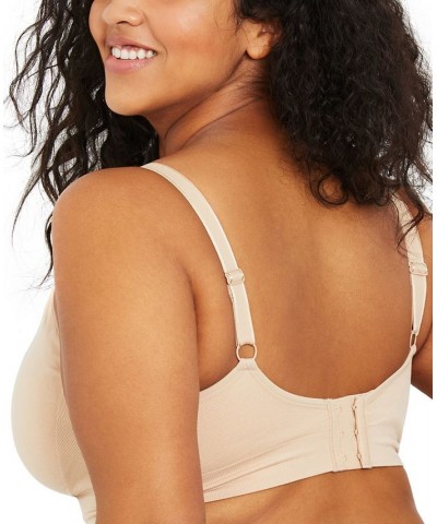 Plus Size Seamless Nursing and Maternity Bra Nude $20.40 Bras