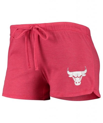 Women's Red Chicago Bulls Billboard Racerback Tank Top and Shorts Sleep Set Red $27.99 Pajama