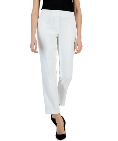 Slim Straight-Leg Pants Lily White $35.60 Pants