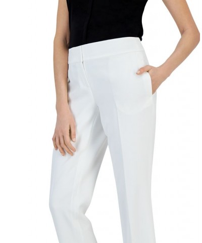 Slim Straight-Leg Pants Lily White $35.60 Pants