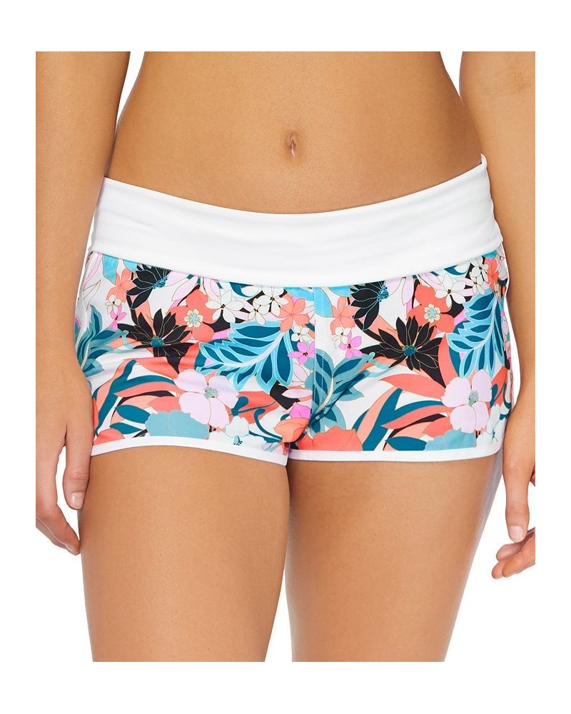 Juniors' Twist-Front Printed Bikini Top & Bottoms Bondi Multi $31.32 Swimsuits