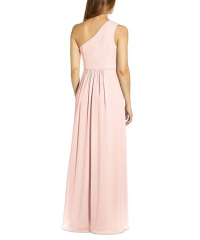 One-Shoulder Chiffon Gown Blush $44.70 Dresses