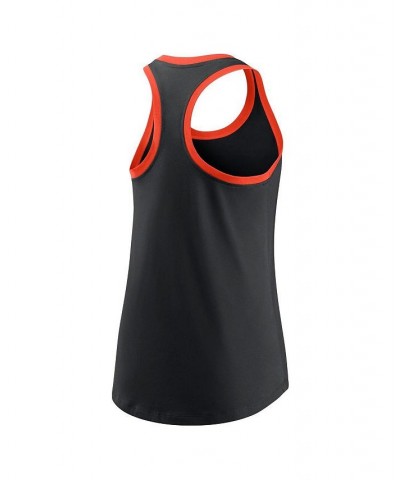 Women's Black San Francisco Giants Tech Tank Top Black $26.99 Tops