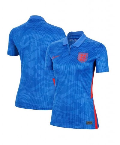 Women's Blue England National Team 2020/21 Away Stadium Replica Jersey Blue $43.00 Jersey