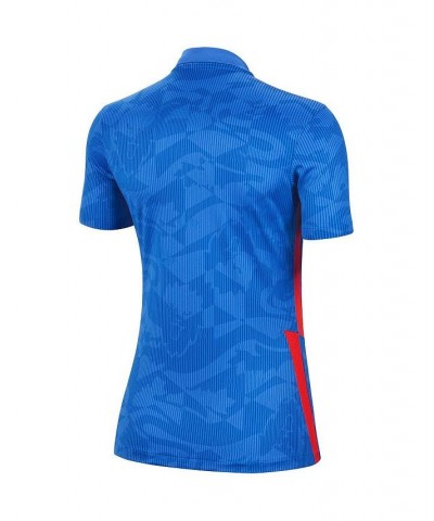 Women's Blue England National Team 2020/21 Away Stadium Replica Jersey Blue $43.00 Jersey