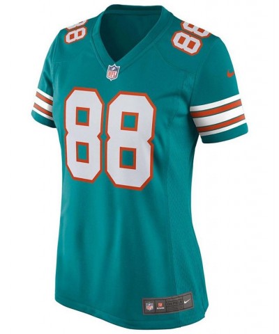 Women's Mike Gesicki Aqua Miami Dolphins Alternate Game Jersey Aqua $65.80 Jersey