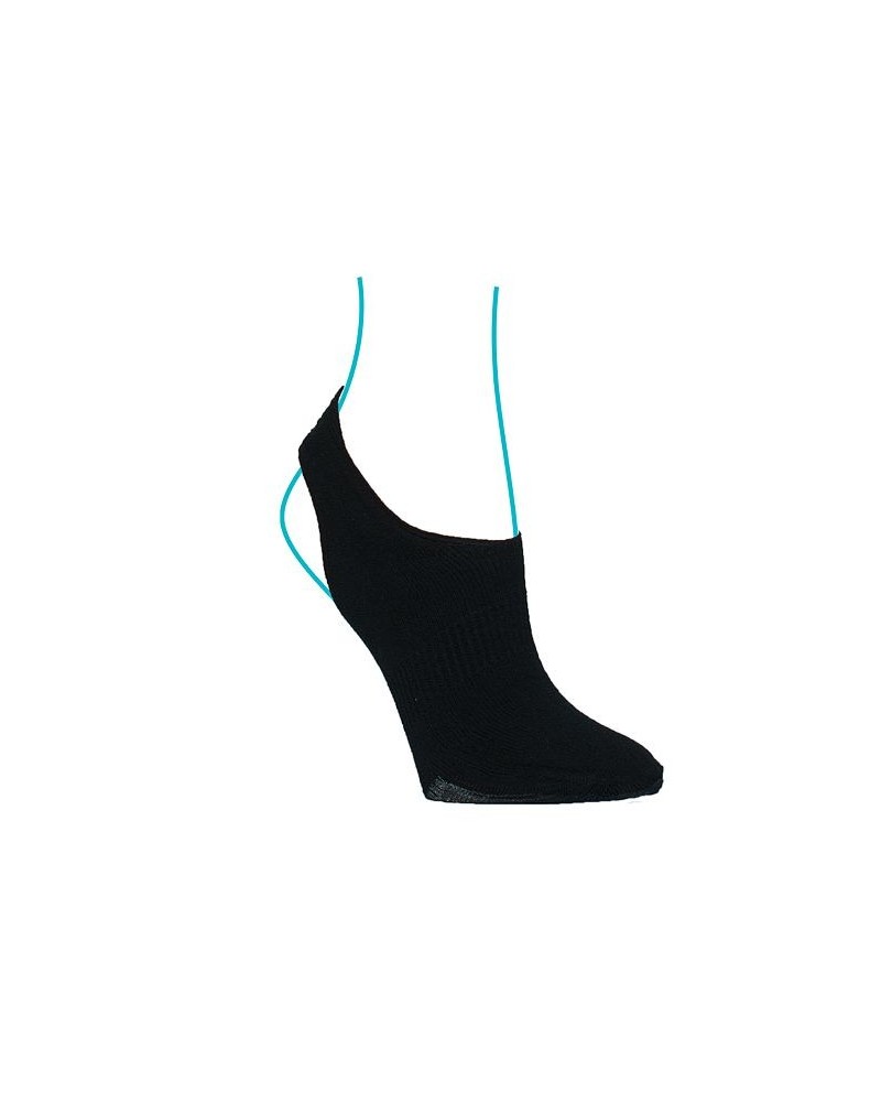 The Alpha: Half-Sole Padded Compression Arch Support Barre/Yoga Socks Black $19.80 Socks